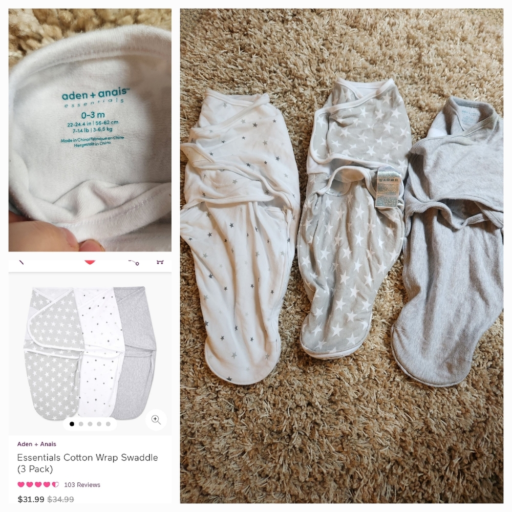 Adan & Anais Swaddle Bundle